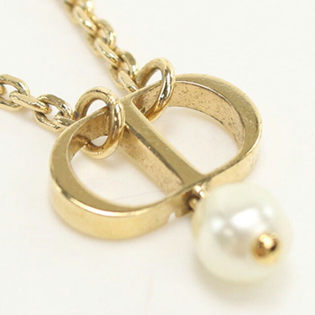 コ*ラ様 2*3様 遺品整理　ゴールドディオールネックレス Christian Dior クリスチャン ディオール ネックレス ゴールド Dior