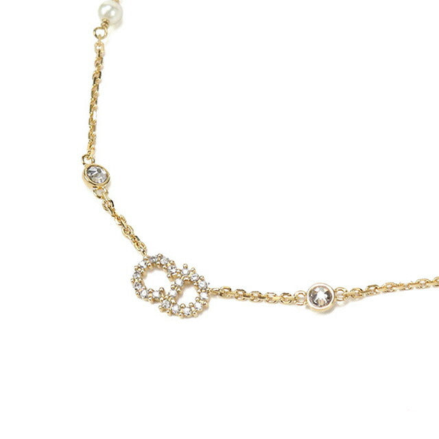 中古 ディオール ネックレス レディース ブランド Dior クレール ディー リュヌ N1033CDLCY D301 ゴールド アクセサリー USDCD97199011