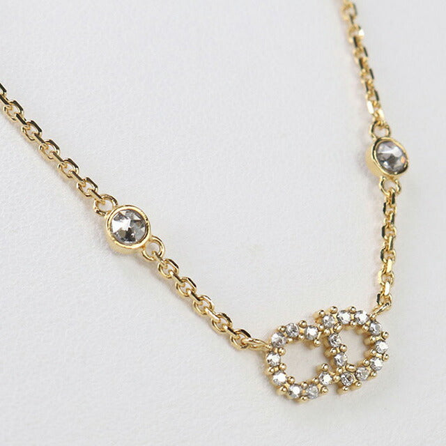 中古 ディオール ネックレス レディース ブランド Dior クレール ディー リュヌ N1033CDLCY D301 ゴールド アクセサリー USDCD97199011