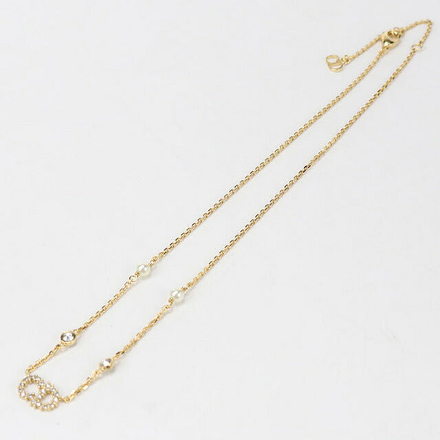 中古 ディオール ネックレス レディース ブランド Dior クレール ディー リュヌ N1033CDLCY D301 ゴールド アクセサリー USDCD97199011