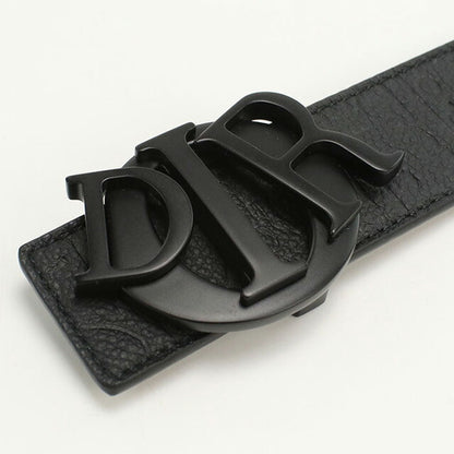 中古 ディオール ベルト メンズ ブランド Dior ディオール チャーム リバーシブル ブラック 小物 USDCD97305011