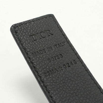 中古 ディオール ベルト メンズ ブランド Dior ディオール チャーム リバーシブル ブラック 小物 USDCD97305011