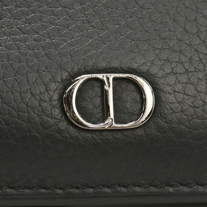 中古 ディオール 二折財布 メンズ ブランド Dior CD ICON 2つ折り ウォレット 2ESBC027CDI ブラック 財布 USDCD97338011
