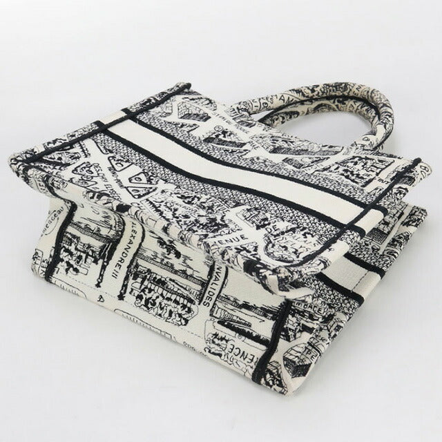 二手 Dior 手提包 女士品牌 Dior Book Tote Bag 小白包 USDCD97821011