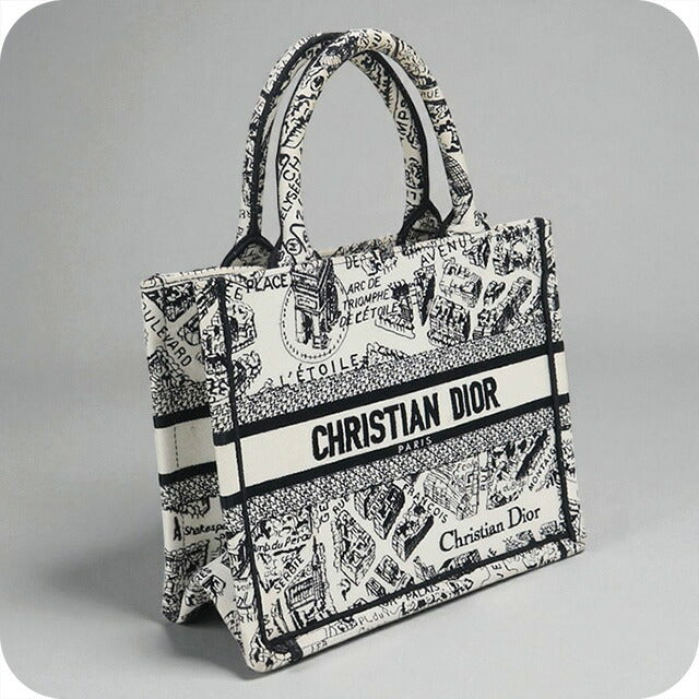 二手 Dior 手提包 女士品牌 Dior Book Tote Bag 小白包 USDCD97821011
