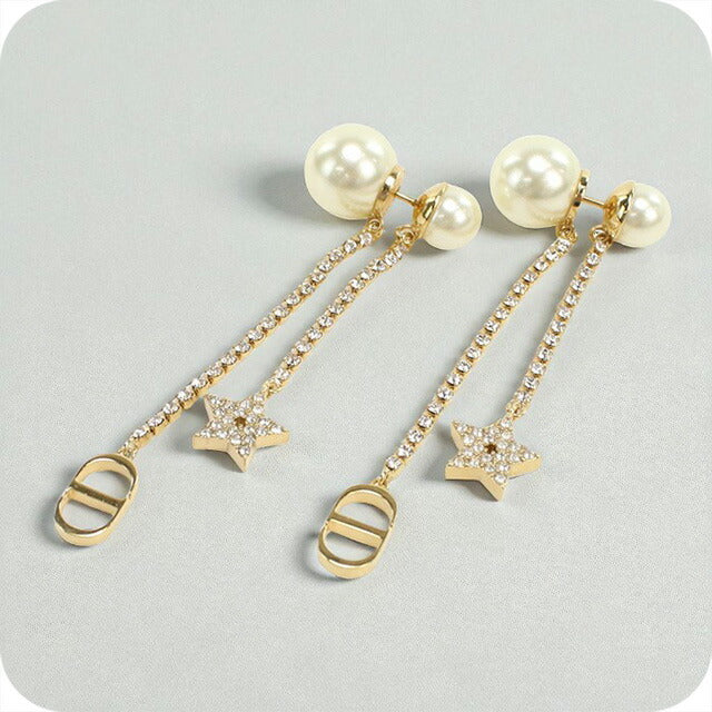 中古 ディオール ピアス レディース ブランド Dior ディオール トライバル ピアス E1270TRICY_D301 ゴールド アクセサリー USDCD97833011