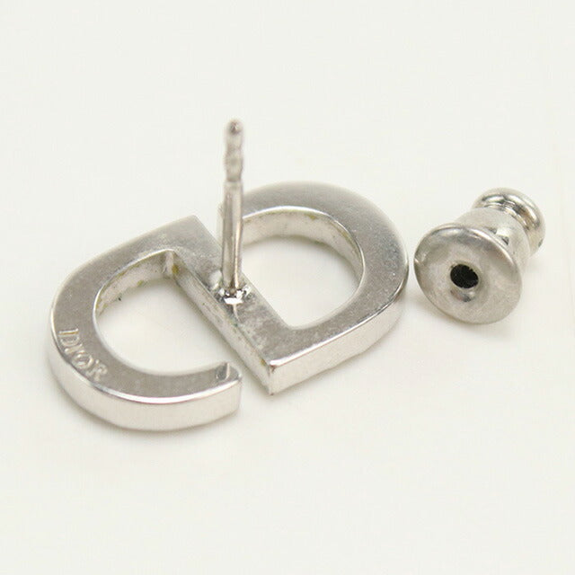 中古 ディオール ピアス レディース ブランド Dior Petit CD スタッドピアス E1742PTCCY_D102 シルバー アクセサリー USDCD97836011