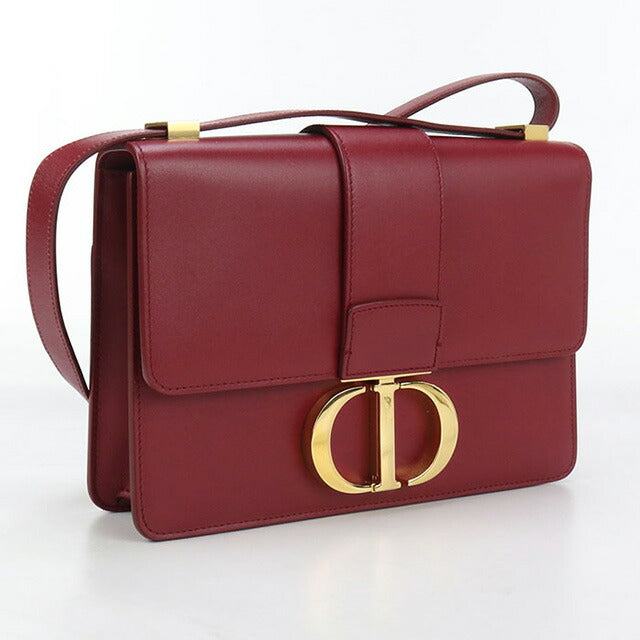 中古 ディオール 斜め掛け ショルダーバッグ レディース ブランド Dior 30 モンテーニュ レッド バッグ USDCD98202011