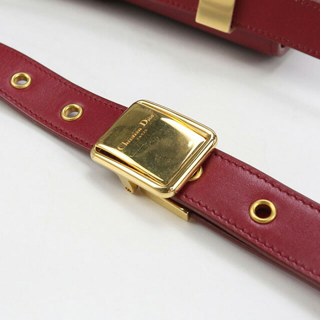 中古 ディオール 斜め掛け ショルダーバッグ レディース ブランド Dior 30 モンテーニュ レッド バッグ USDCD98202011