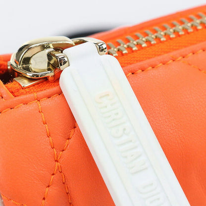 中古 ディオール ショルダーバッグ レディース ブランド Dior ヴァイブ スモール ホーボー バッグ 2WAY オレンジ バッグ USDCD98327011