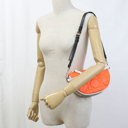 中古 ディオール ショルダーバッグ レディース ブランド Dior ヴァイブ スモール ホーボー バッグ 2WAY オレンジ バッグ USDCD98327011