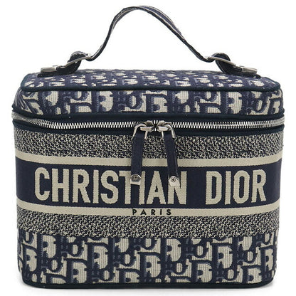 中古 ディオール ハンドバッグ レディース ブランド Dior ディオール オブリーク S5480VRIW ネイビー バッグ USDCD98341011