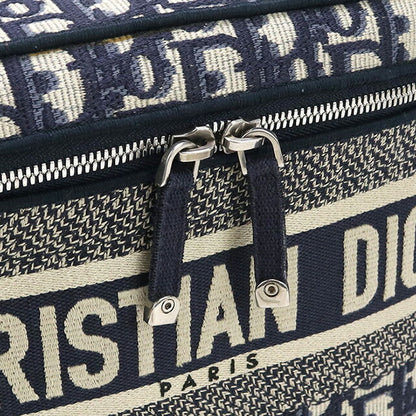 中古 ディオール ハンドバッグ レディース ブランド Dior ディオール オブリーク S5480VRIW ネイビー バッグ USDCD98341011
