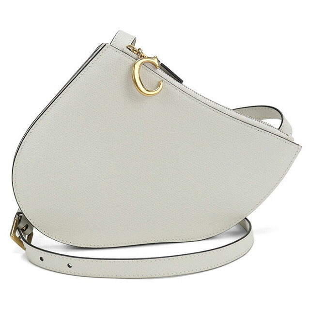 中古 ディオール 斜め掛け ショルダーバッグ レディース ブランド Dior サドル トリオ レザー バッグ USDCD98354011