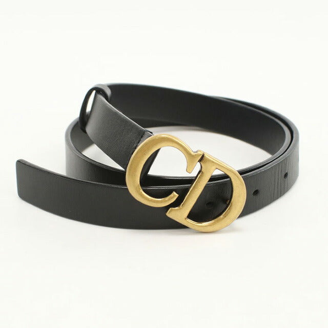 dior ベルト 黒 Dior ディオール ベルト 黒 レザー ロゴ バックル