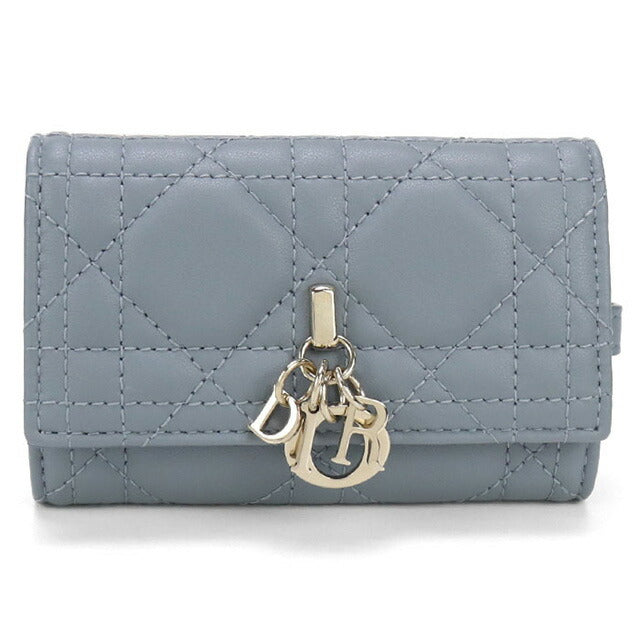 中古 ディオール キーケース レディース ブランド Dior マイ ディオール アスター S0983 ONMJ ブルー 小物 USDCD98681011