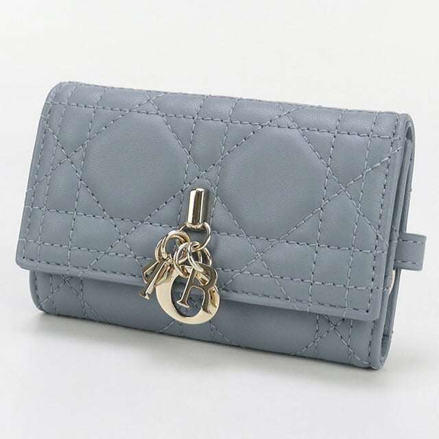 中古 ディオール キーケース レディース ブランド Dior マイ ディオール アスター S0983 ONMJ ブルー 小物 USDCD98681011
