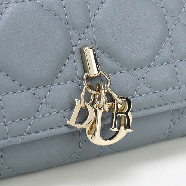 中古 ディオール キーケース レディース ブランド Dior マイ ディオール アスター S0983 ONMJ ブルー 小物 USDCD98681011