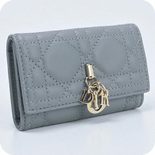 中古 ディオール キーケース レディース ブランド Dior マイ ディオール アスター S0983 ONMJ ブルー 小物 USDCD98681011