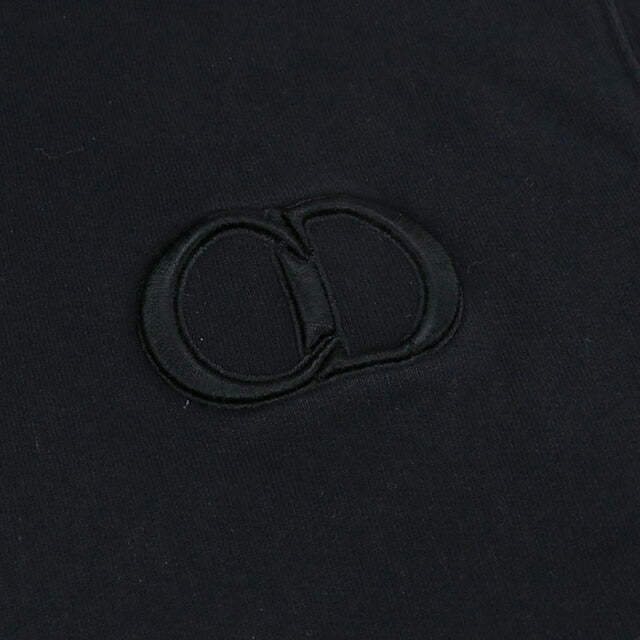 中古 ディオール パーカー メンズ ブランド Dior CD ICON フード付き スウェットシャツ 113J698A0531 ブラック ウェア USDCD99942011