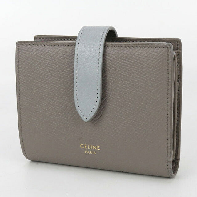 中古 セリーヌ 二つ折り財布 レディース ブランド CELINE スモール