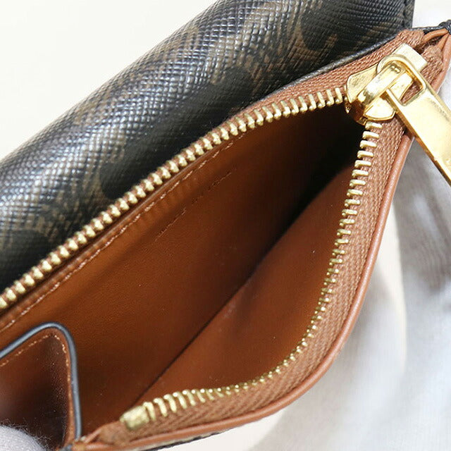 中古 セリーヌ 三つ折り財布 レディース ブランド CELINE 10I652DS3.04LU ブラウン 財布 USDCE100918011