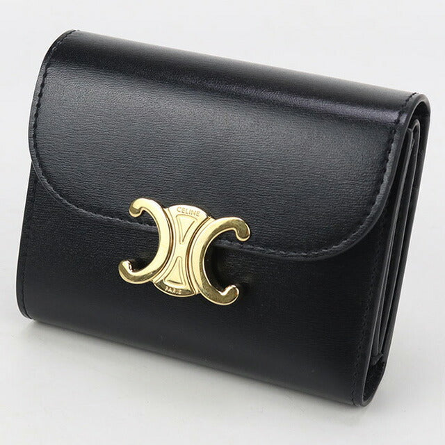 中古 セリーヌ 三つ折り財布 レディース ブランド CELINE トリオンフ