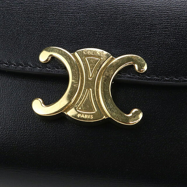 中古 セリーヌ 三つ折り財布 レディース ブランド CELINE トリオンフ