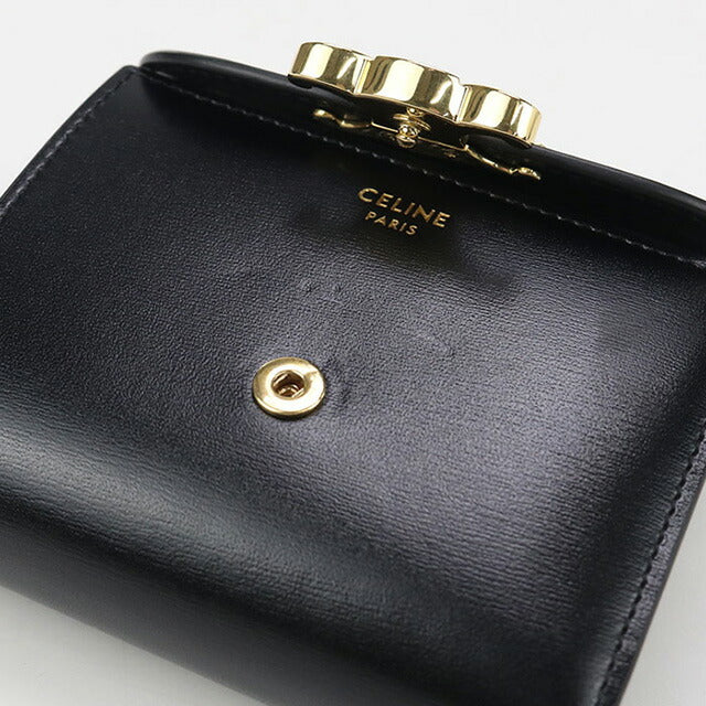 中古 セリーヌ 三つ折り財布 レディース ブランド CELINE トリオンフ