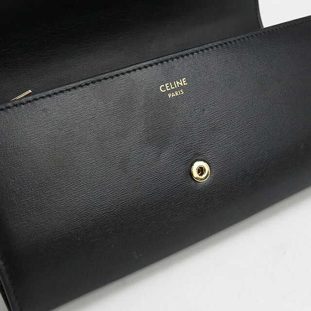 中古 セリーヌ 長財布二折 レディース ブランド CELINE トリオンフ