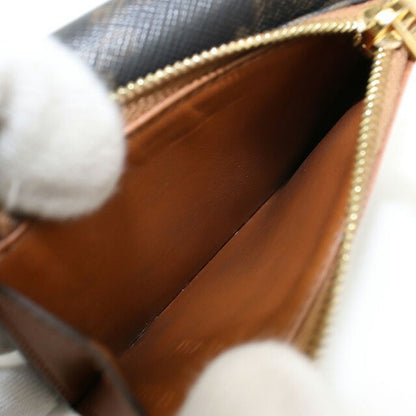 中古 セリーヌ 三折財布 レディース ブランド CELINE トリオンフキャンバス コイン入付きコンパクトウォレット 10I652DS3.04LU 財布 USDCE101857011