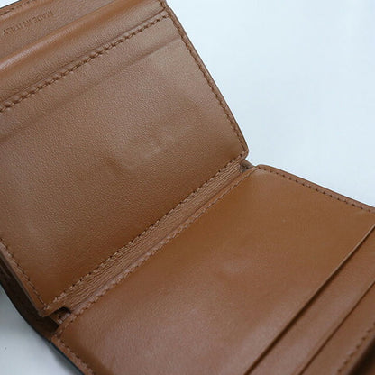 二手 Celine Trifold 钱包 女装品牌 CELINE Triomphe 帆布小号 Trifold 钱包 10D572BZ9 棕色钱包 USDCE102404011