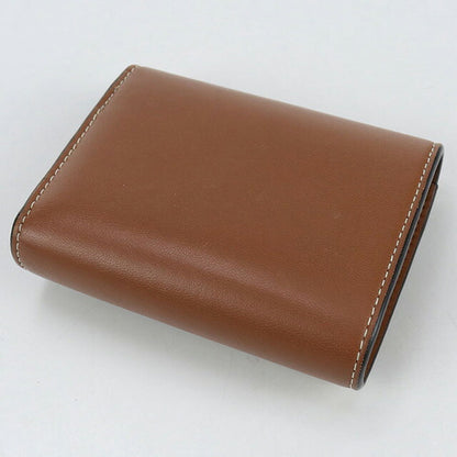 二手CELINE Trifold钱包女装品牌CELINE Triomphe小翻盖钱包10D783DPV棕色钱包USDCE102407011