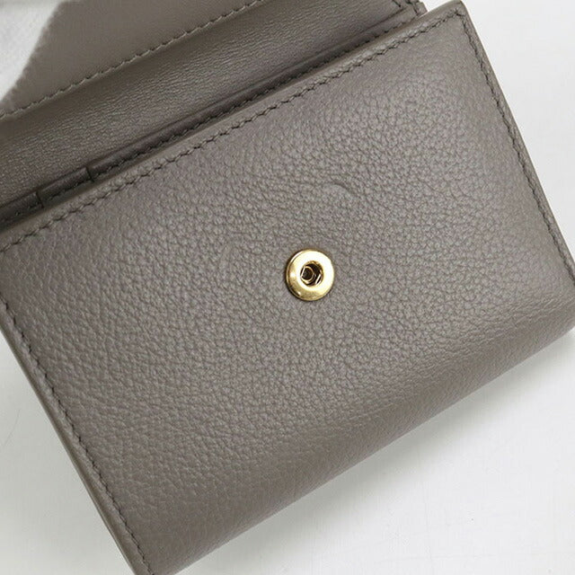 二手Celine Trifold钱包女装品牌CELINE细肩带钱包10M963GHH灰色钱包USDCE102414011