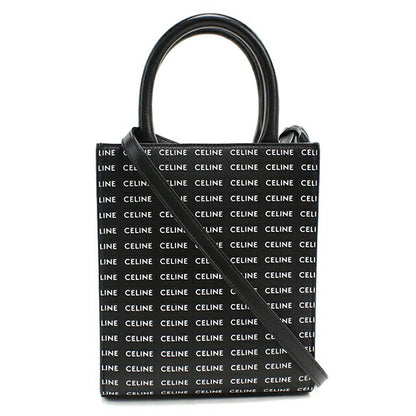 中古 セリーヌ ハンドバッグ レディース ブランド CELINE ミニ バーティカル カバ レザー 194372DT2.38AW ブラック バッグ USDCE102764011