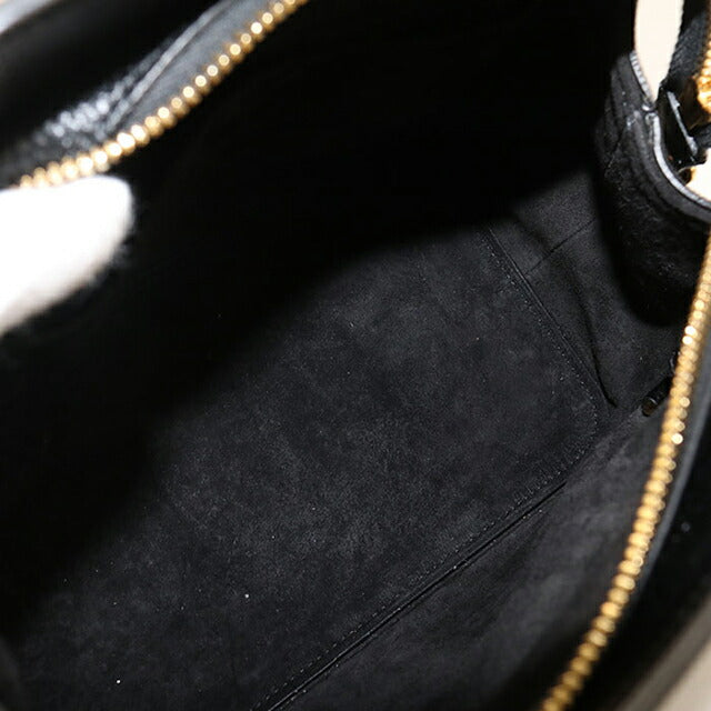 中古 セリーヌ トートバッグ レディース ブランド CELINE スモール カバ ドゥ フランス 2WAY 19196 3CRE 38NO ブラック バッグ USDCE104051011