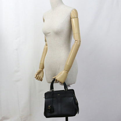 中古 セリーヌ トートバッグ レディース ブランド CELINE スモール カバ ドゥ フランス 2WAY 19196 3CRE 38NO ブラック バッグ USDCE104051011