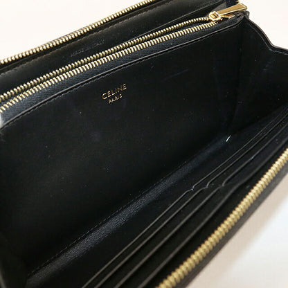 中古 セリーヌ 長財布ラウンドファスナー レディース ブランド CELINE トリオンフキャンバス ラージ ジップウォレット 10B552BQ3.38NO USDCE104108011