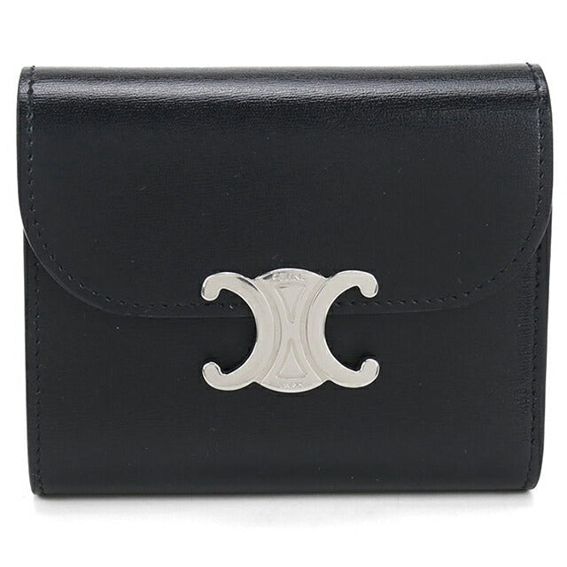 Used Celine Trifold Wallet Women&