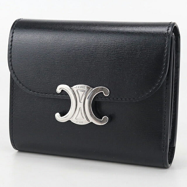 中古 セリーヌ 三つ折り財布 レディース ブランド CELINE トリオンフ