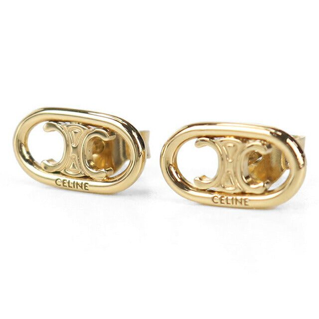 中古 セリーヌ ピアス レディース ブランド CELINE トリオンフ