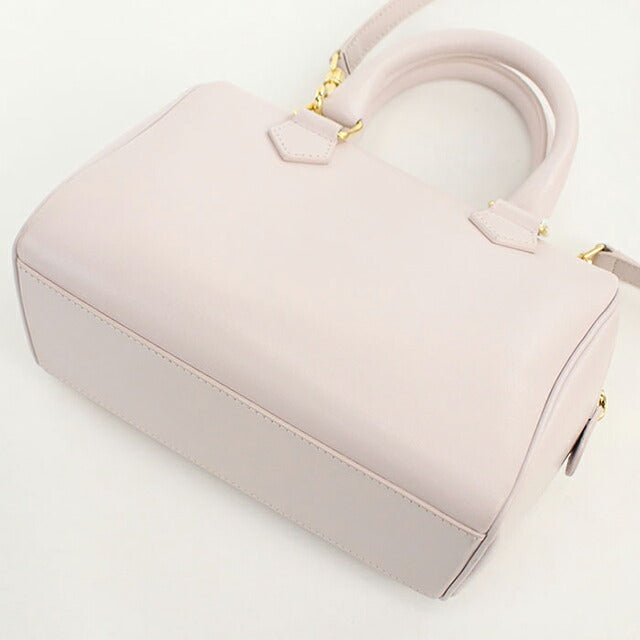 Used Celine Handbag Ladies Brand CELINE Triomphe Small Boston 113773DU3 Pink USDCE105053011