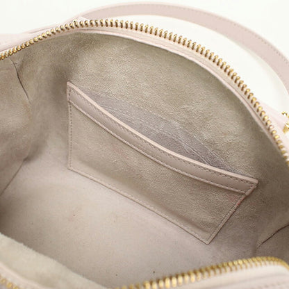 Used Celine Handbag Ladies Brand CELINE Triomphe Small Boston 113773DU3 Pink USDCE105053011