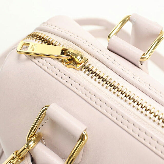 Used Celine Handbag Ladies Brand CELINE Triomphe Small Boston 113773DU3 Pink USDCE105053011