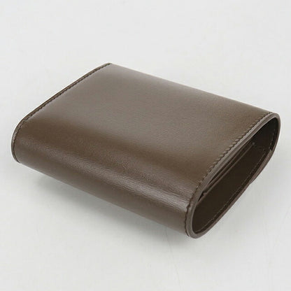 二手CELINE Trifold钱包女装品牌CELINE Triomphe小翻盖钱包10D783DPV棕色钱包USDCE105137011