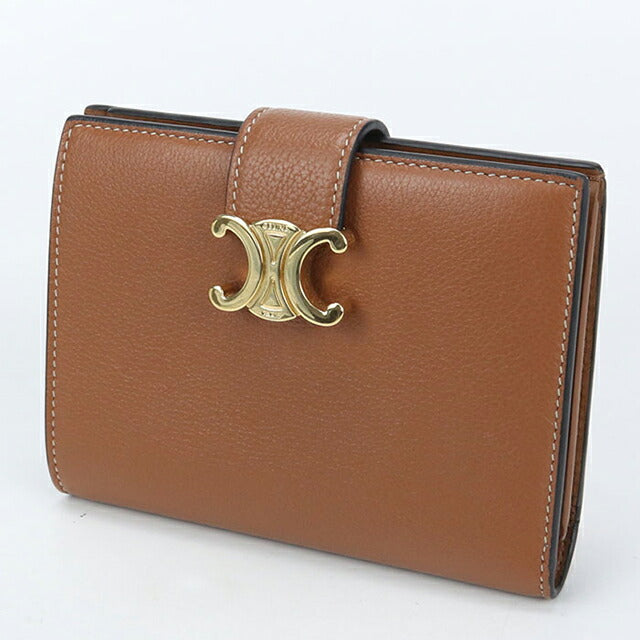 中古 セリーヌ 二つ折り財布 レディース ブランド CELINE ニノ