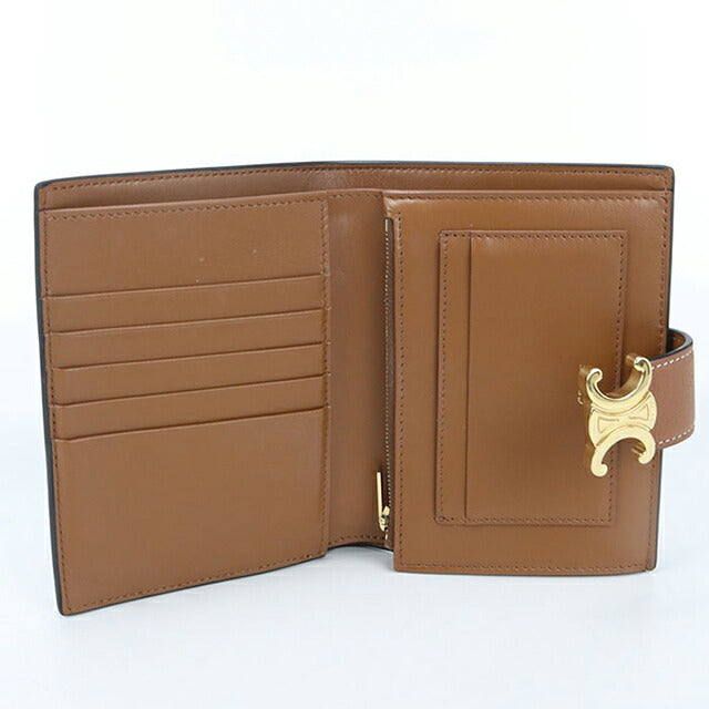 中古 セリーヌ 二つ折り財布 レディース ブランド CELINE ニノ