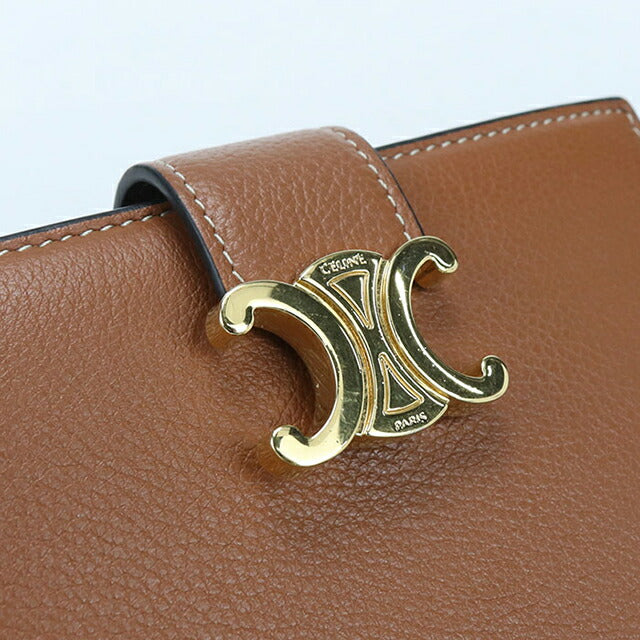 中古 セリーヌ 二つ折り財布 レディース ブランド CELINE ニノ