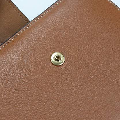 中古 セリーヌ 二つ折り財布 レディース ブランド CELINE ニノ ミディアム　ストラップ　ウォレット 10M913GHH.04LU ブラウン 財布 USDCE105138011