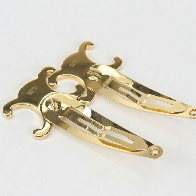 中古 セリーヌ へアクリップ レディース ブランド CELINE トリオンフ